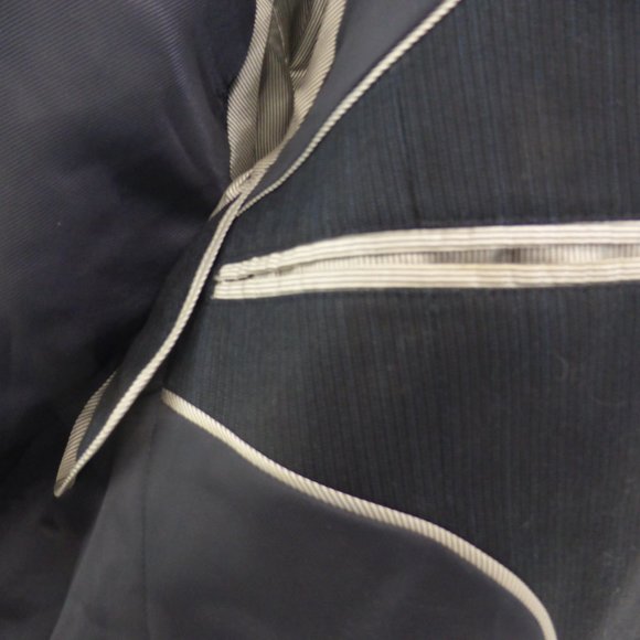 JF J. FERRAR, striped suit jacket, slim fit, 38R - Picture 7 of 7